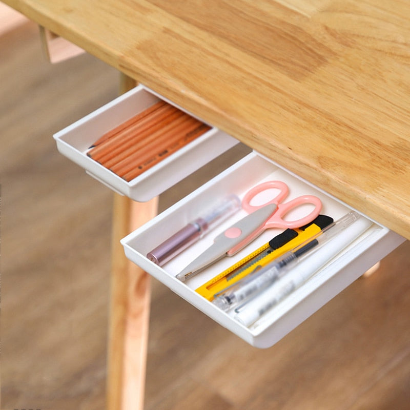 Homey Under Desk Organizer Package