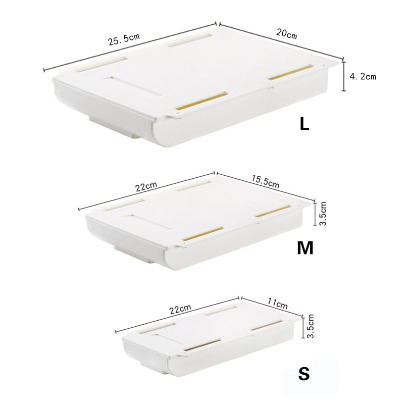 Homey Under Desk Organizer Package