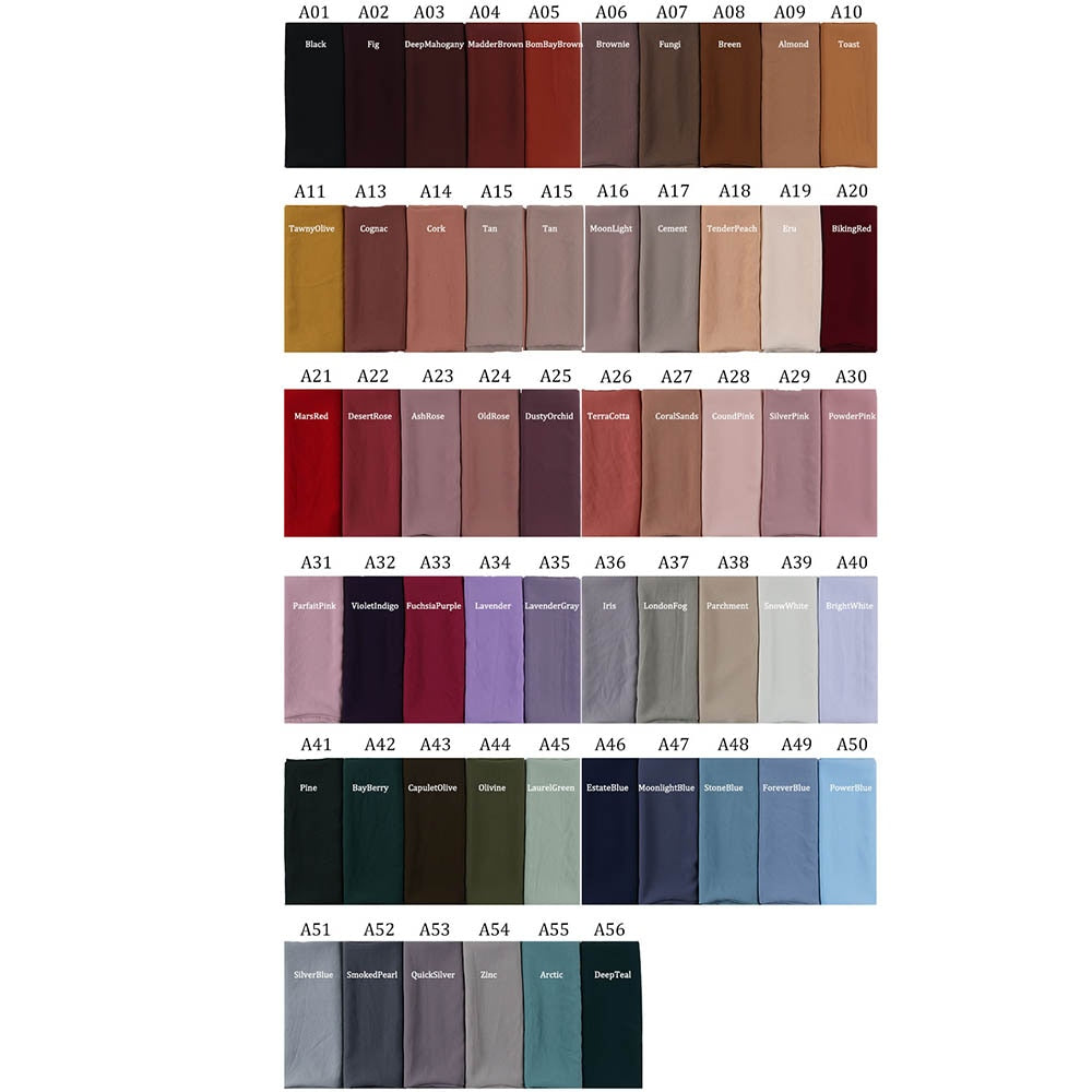 Good Stitching Stitch Plain High Quality Premium Heavy Chiffon Hijab Scarf Malaysian Women&#39;s Scarves Hijabs Long Shawl Shawls