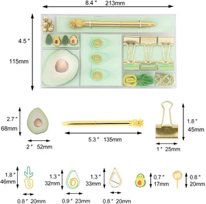 Avocado Style Stationary Set