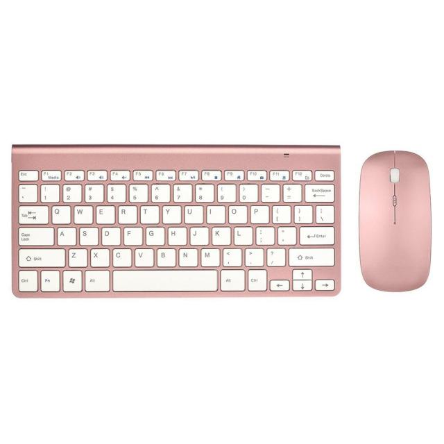 Homey Wireless, Slim, Low Noise Keyboard and Mouse Combo